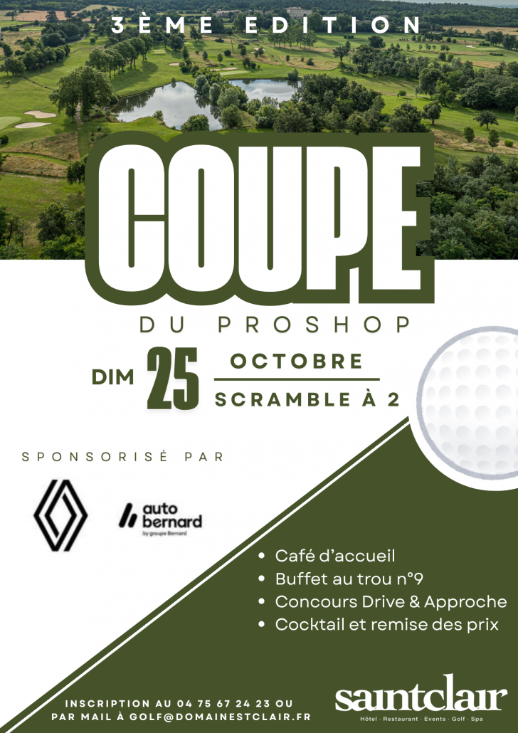 COUPE DU PROSHOP